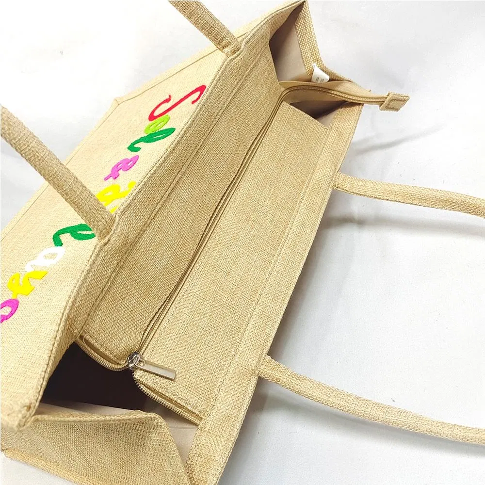 Bolsa de algodón de lienzo reutilizable para compras de regalos al por mayor