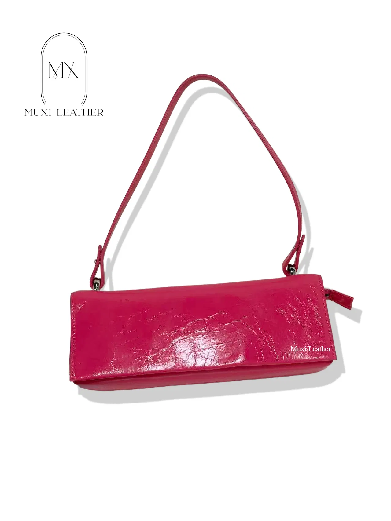 Bolso de mano de estilo occidental y a la moda, cuatro nuevos bolsos baguette, tendencia de arrugas, bolso simple de hombro y axila para mujeres