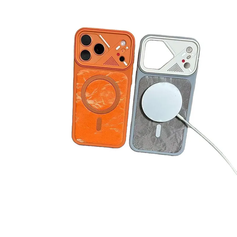 Funda flexible a prueba de golpes con carga magnética Magsafe