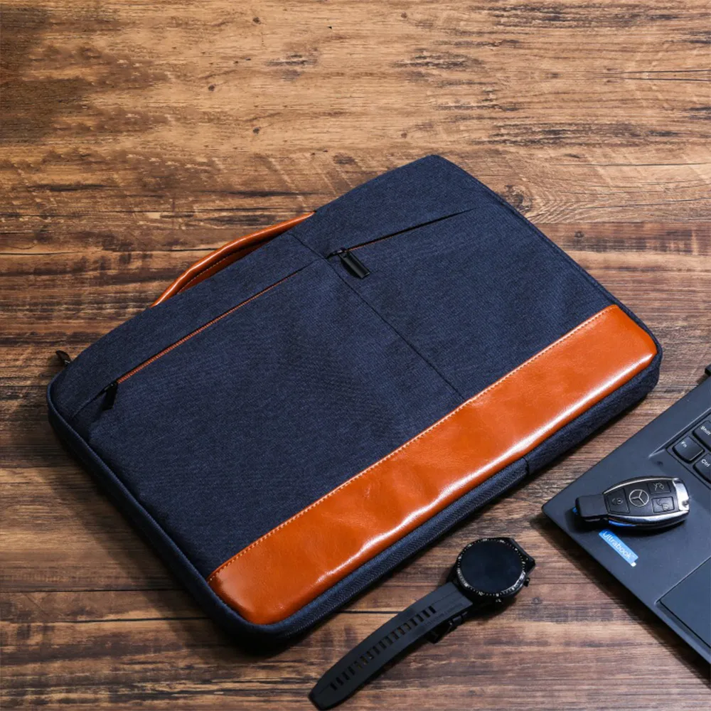 Funda personalizada para laptop de mezclilla con cremallera bolsa para MacBook 15 PRO Retina A1707