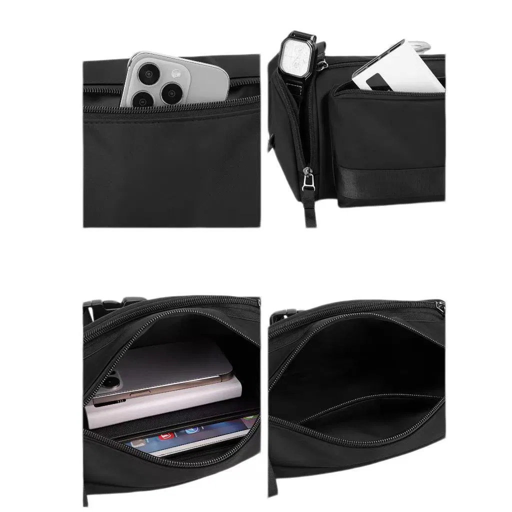 Detalle costura impermeable bolso