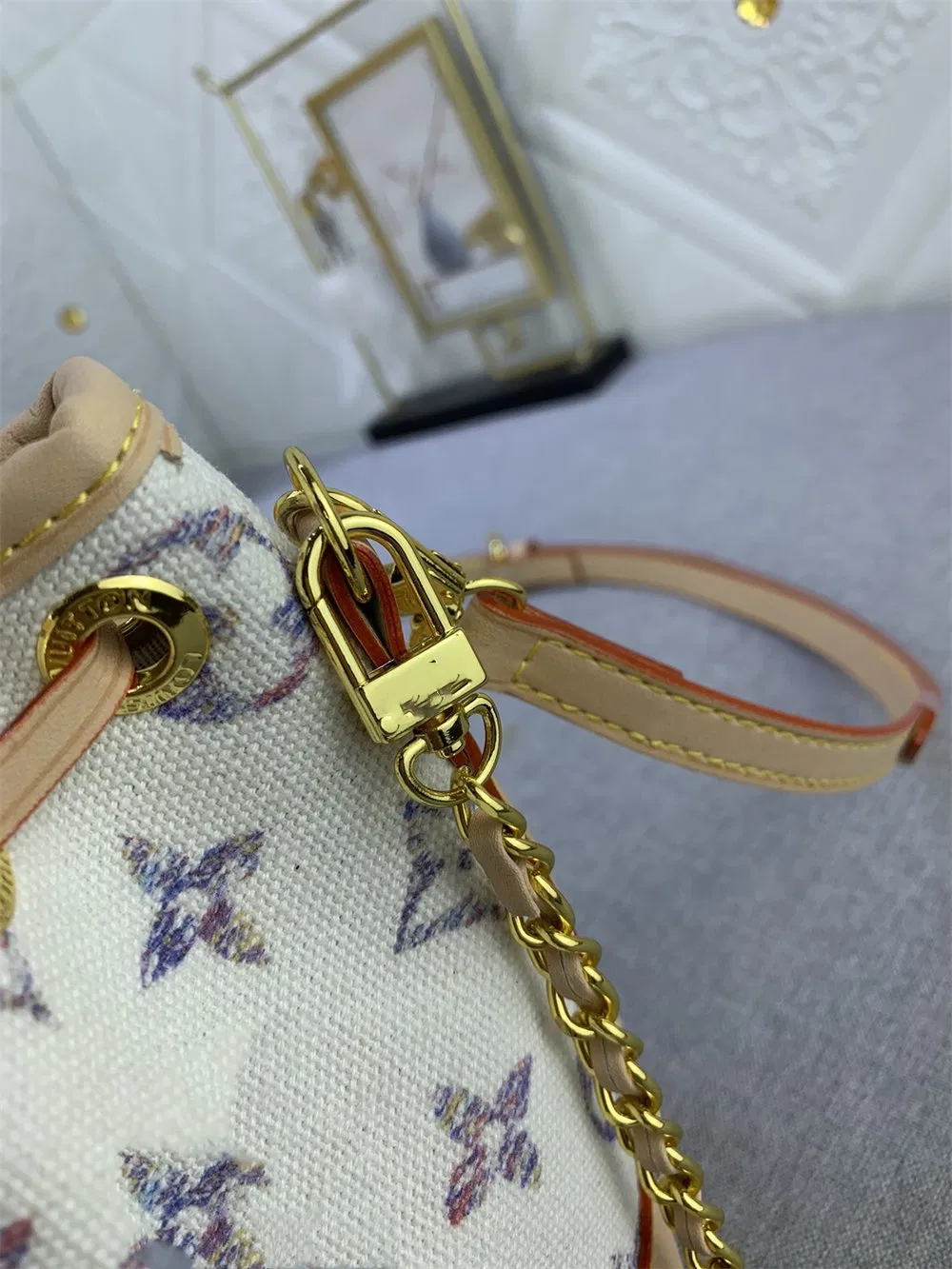 2024 Nueva Moda Femenina Clásica Mini Bolsa de Cubo Bolsa de Hombro Bolsa Cruzada
