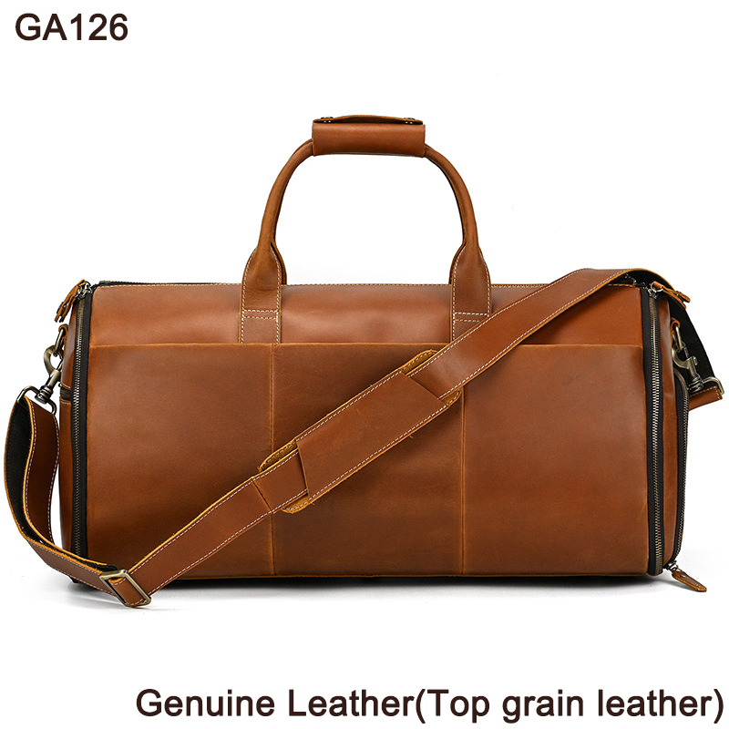 Bolsa de viaje impermeable plegable de lona encerada para hombre, bolsa de deporte, bolsa de fin de semana, equipaje, bolsa de gimnasio, bolsa de deporte vintage, carrito de viaje