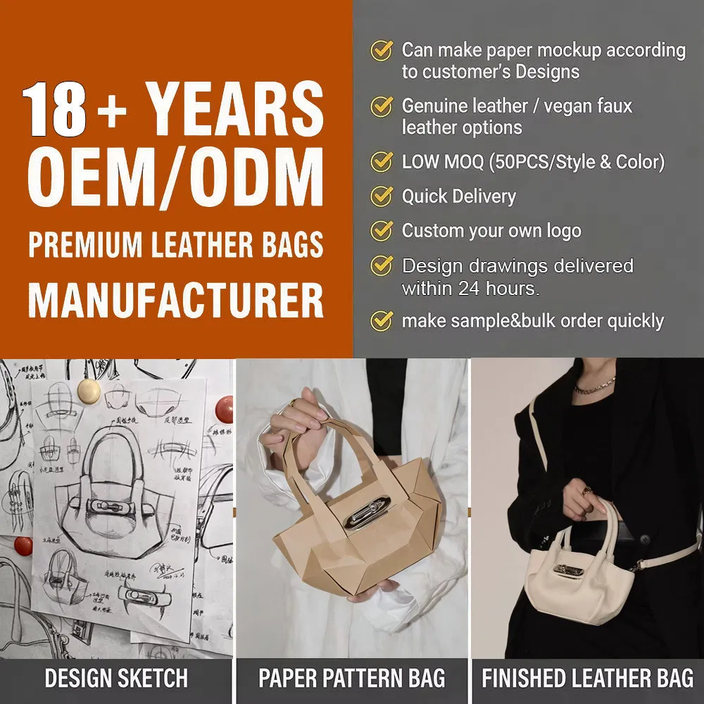 Bolsa de hombro acolchada de cadena directa de fábrica personalización al por mayor