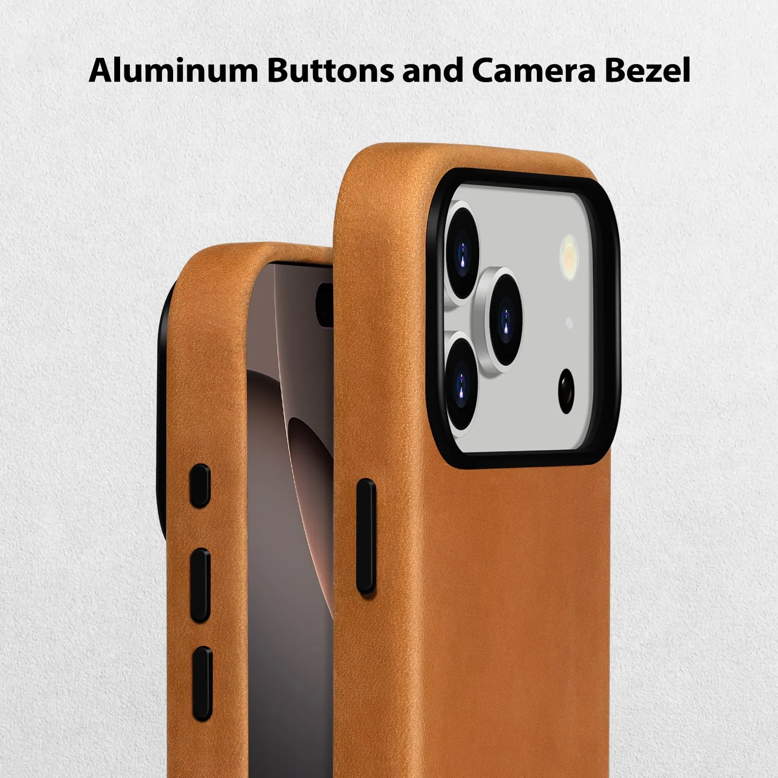 Fundas de teléfono móvil de cuero magnéticas Magsafe para iPhone 17 PRO/17 PRO Max