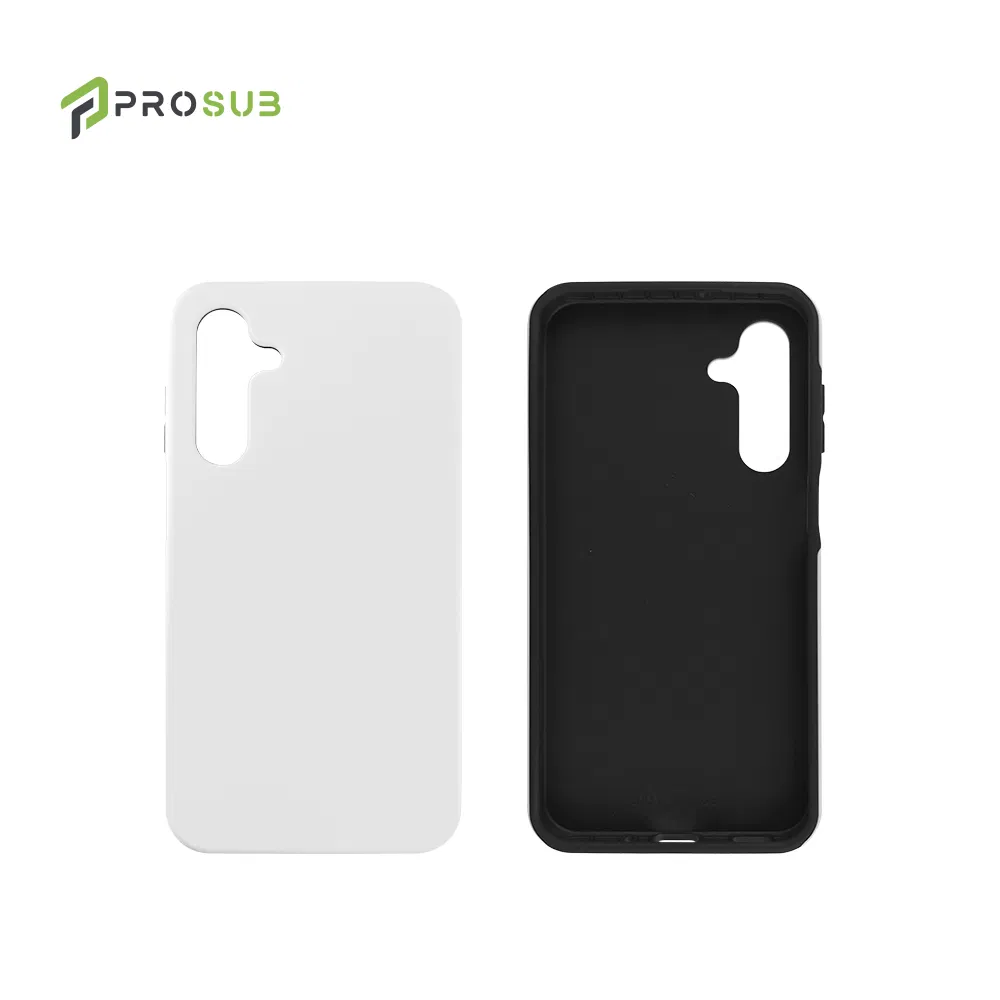 Prosub 3D 2-in-1 película de caso recubierta para sublimación en blanco cubierta personalizada para teléfono para Samsung Galaxy A16/A36/A56