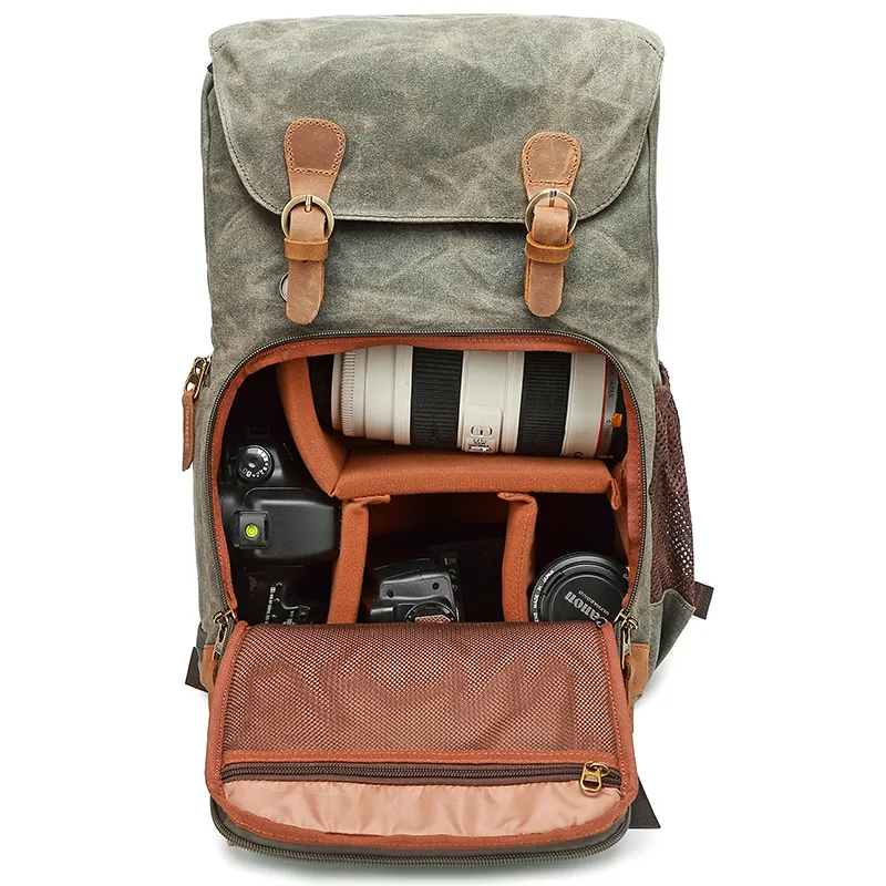 Mochila de cámara profesional digital a prueba de agua para fotógrafos de viaje al por mayor
