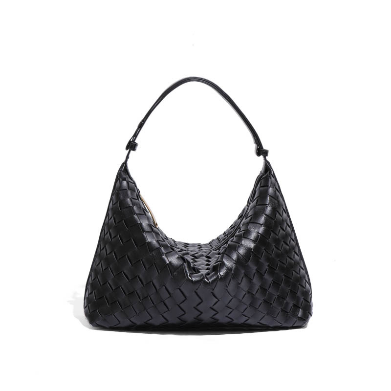 Bolso de hombro grande de capacidad para viajar, bolso de playa trenzado hecho a mano, tote tejido para damas