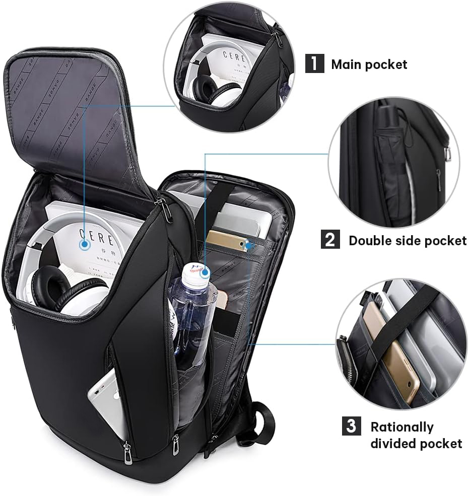 Mochila de Negocios Inteligente para Laptop de 15.6 Pulgadas