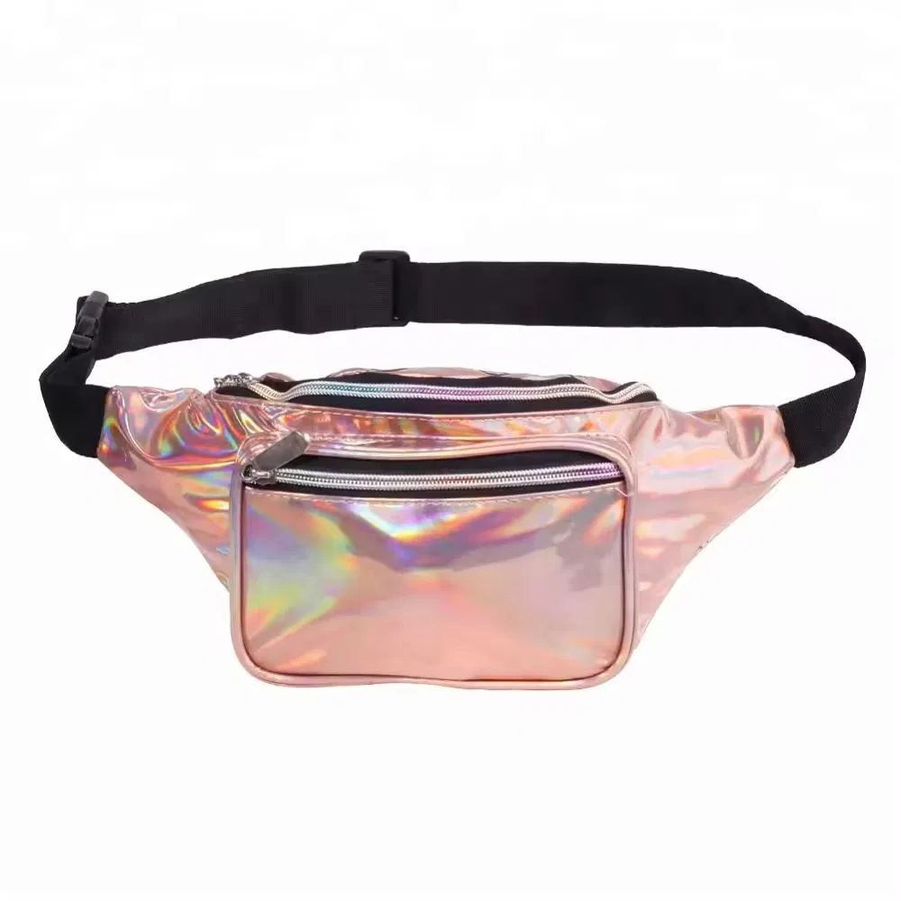 Bolso de Cintura Holográfico para Mujeres
