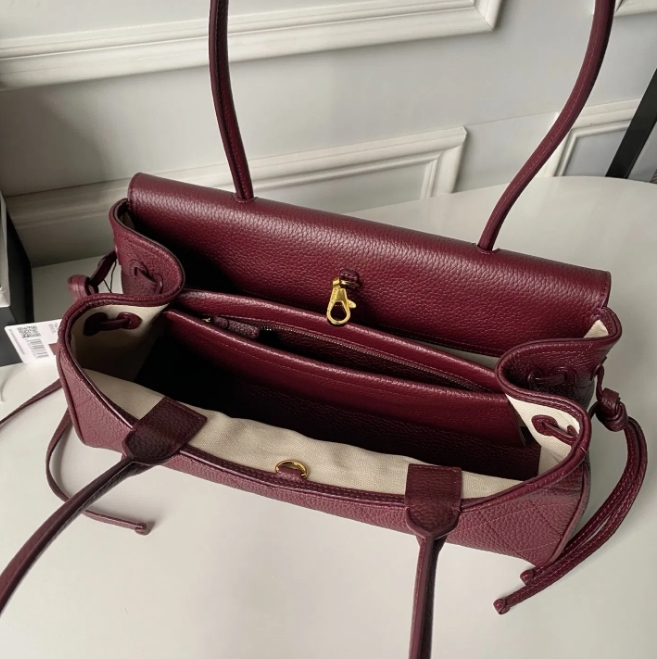 Marca famosa francesa Bolso estilo baguette larga 30.5mm Bolso de mano As6288 Bolso tote Cerf bajo el brazo Popular patrón de litchi Monedero de cuero auténtico para dama Bolso de mujer