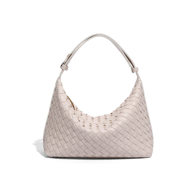 Bolso de hombro grande de capacidad para viajar, bolso de playa trenzado hecho a mano, tote tejido para damas