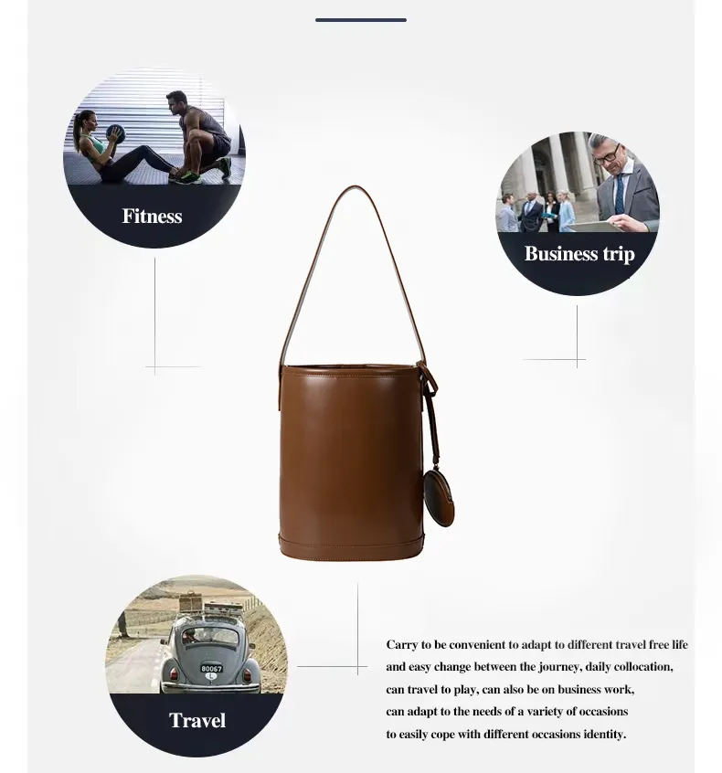Bolsas Hobo para Mujeres Bolsa de Cuero Vegano Bolsos Tipo Cubo Bolso de Hombro Minimalista Gran Capacidad Bolsa Tote Clásica