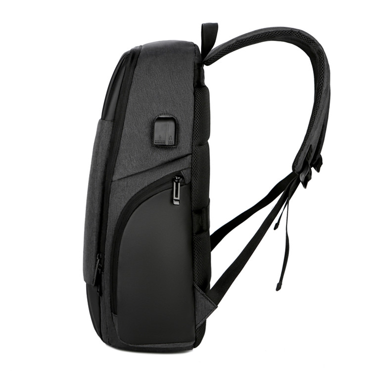 Mochila de negocios al por mayor para laptop, gran capacidad, bolsa para computadora con carga USB