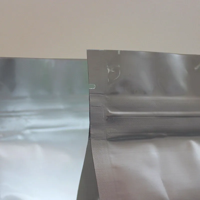 Bolsa de comida con cierre de aluminio, bolsa de café, empaquetado de comida, sellado de ocho lados, bolsa de bocadillos en acordeón