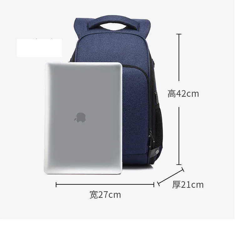 Mochila impermeable para cámara de video digital de lente única réflex DSLR para vehículo aéreo no tripulado (CY5853)