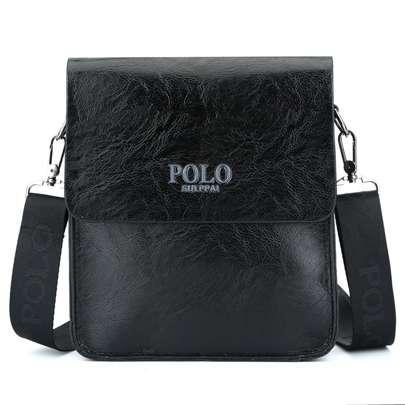 Bolso de cuerpo de cuero para hombres, simple y casual, personalizado para doctores