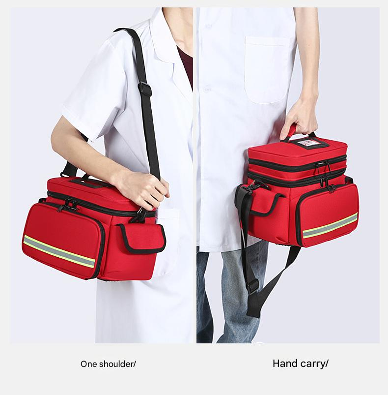 Bolsa de Primeros Auxilios Kit de Emergencia Kit de Trauma Suministros Médicos para Primeros Auxilios