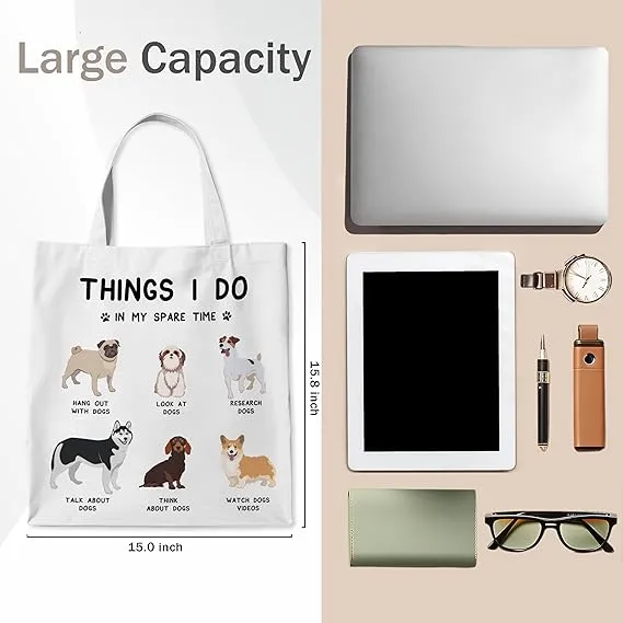 Bolsa de Lona Reutilizable Wirester para Mujeres y Niñas