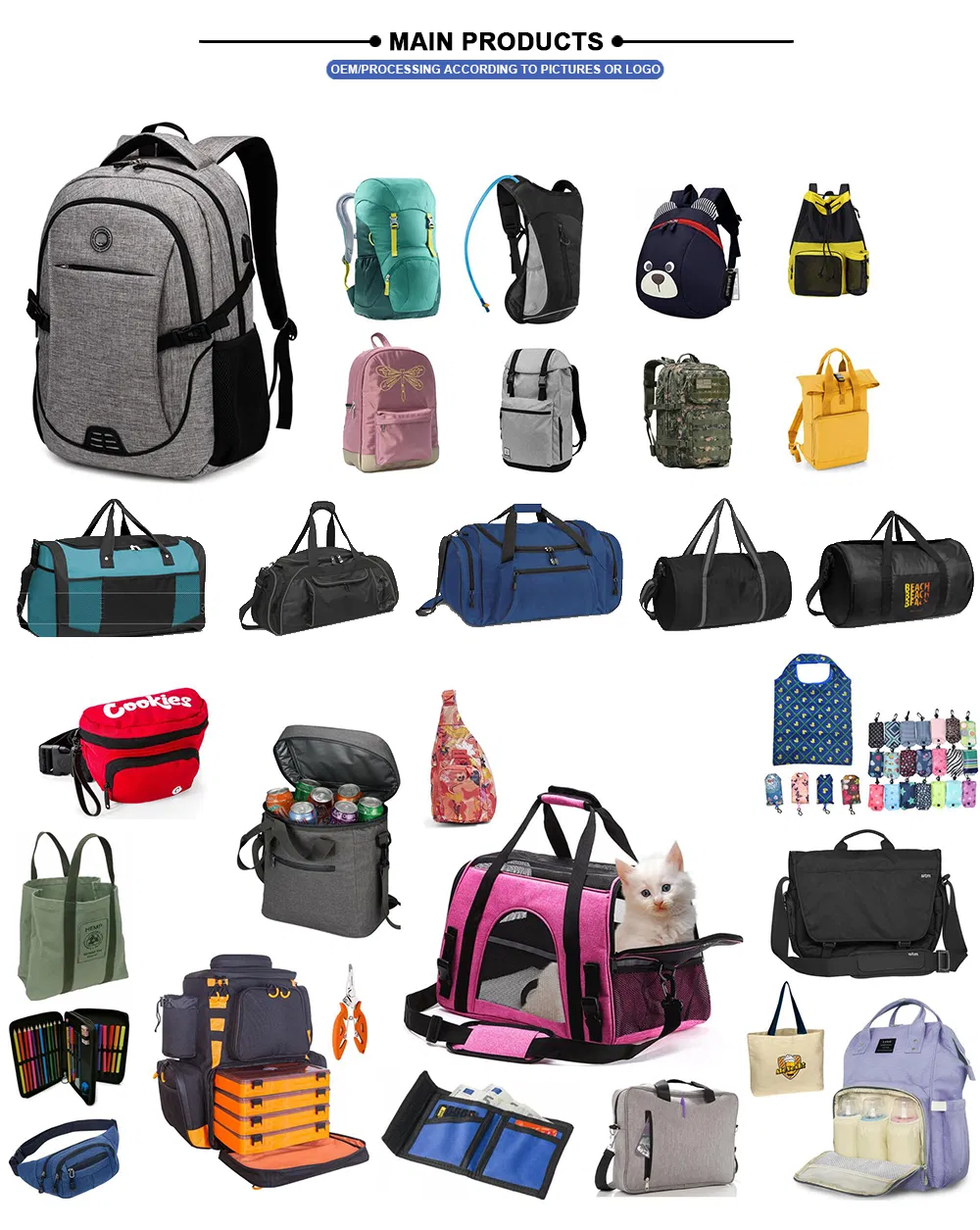 Empaque de bolsa de deporte