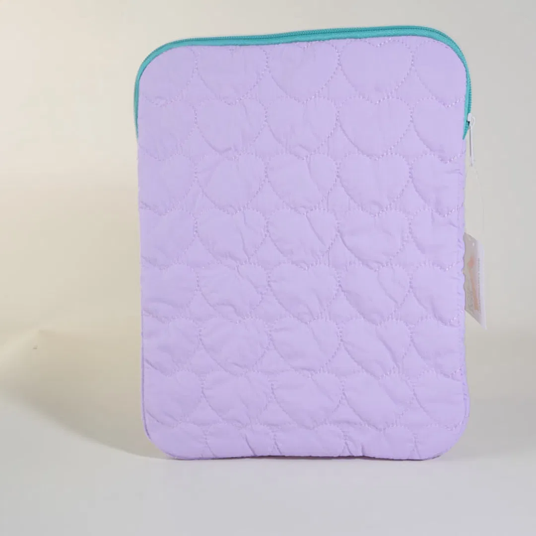 Bolsa de maquillaje suave acolchada personalizada