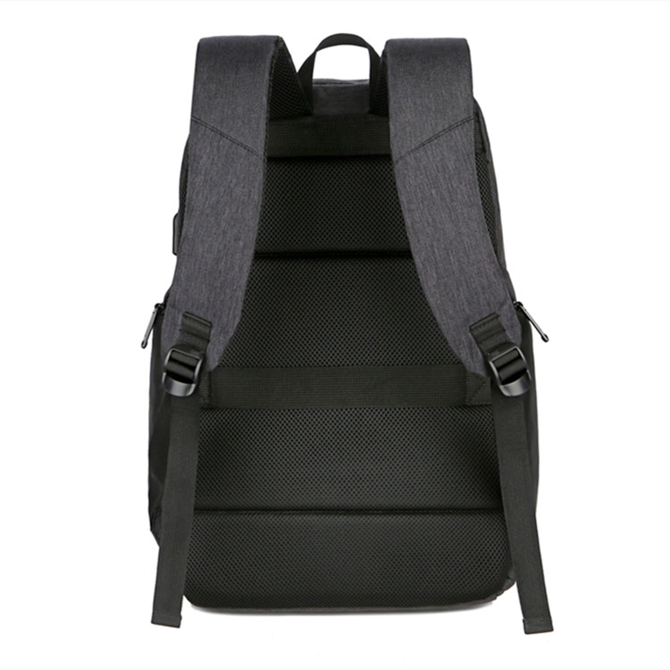 Mochila de negocios al por mayor para laptop, gran capacidad, bolsa para computadora con carga USB