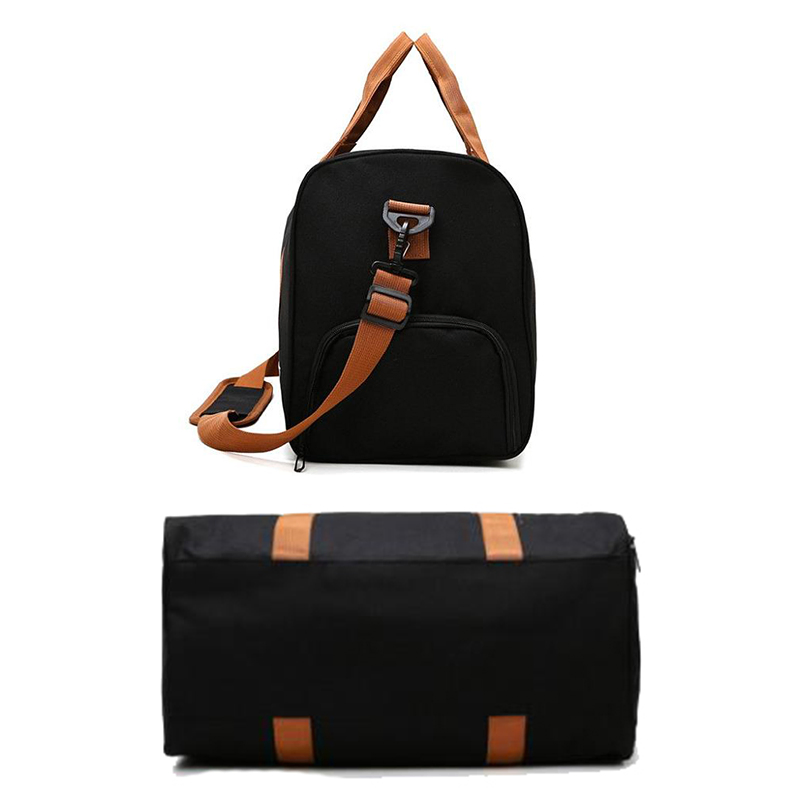 Bolsa de viaje de fin de semana personalizada de poliéster para gimnasio, tote y duffel para mujeres y hombres