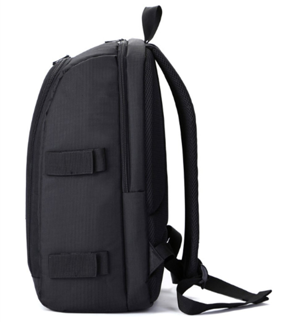 Mochila de fotografía digital DSLR a prueba de agua para exteriores, resistente a terremotos, con doble hombro