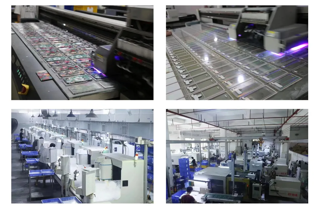 Línea de producción e instalaciones del fabricante