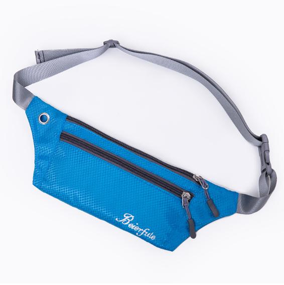 Pequeño bolso de cintura con cierre de cremallera, precio económico, impermeable, para deportes, para mujeres y hombres