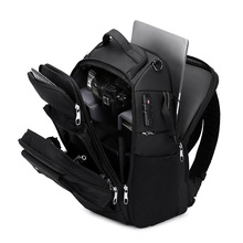 Bolsa de fotografía pequeña personalizada para exteriores, mochila de viaje de ocio de tela Oxford