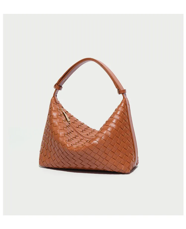 Bolso de hombro grande de capacidad para viajar, bolso de playa trenzado hecho a mano, tote tejido para damas