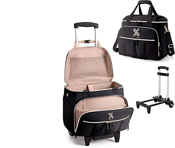 Bolsa con ruedas desmontable