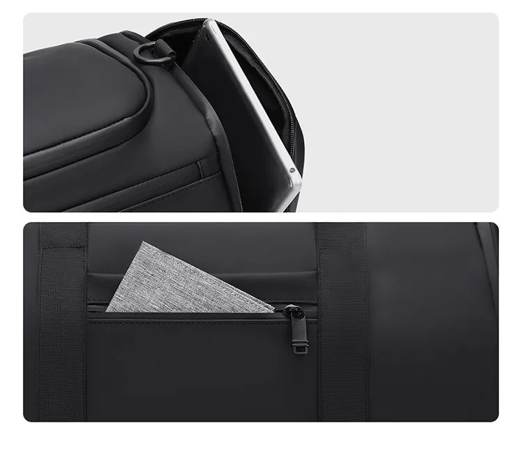 Gran 30L Bolsa de Viaje Duffel Impermeable para Fin de Semana Equipaje de Mano con Correa de Hombro Desmontable