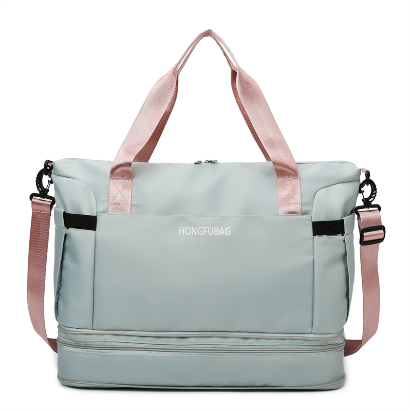 Bolsa de deporte para mujeres y hombres, bolsa de viaje de fin de semana