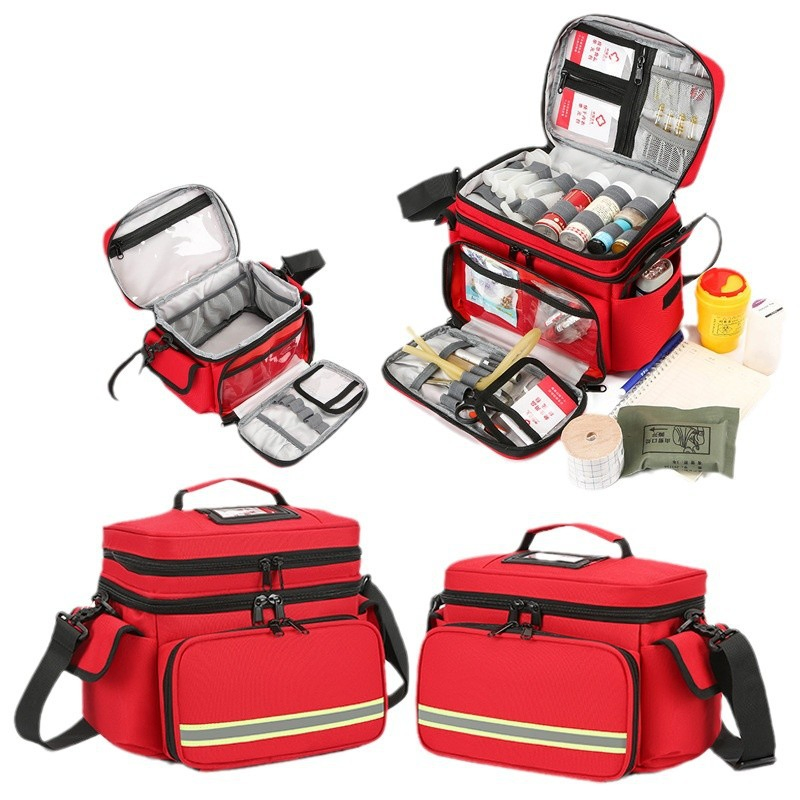 Bolsa de Primeros Auxilios Kit de Emergencia Kit de Trauma Suministros Médicos para Primeros Auxilios