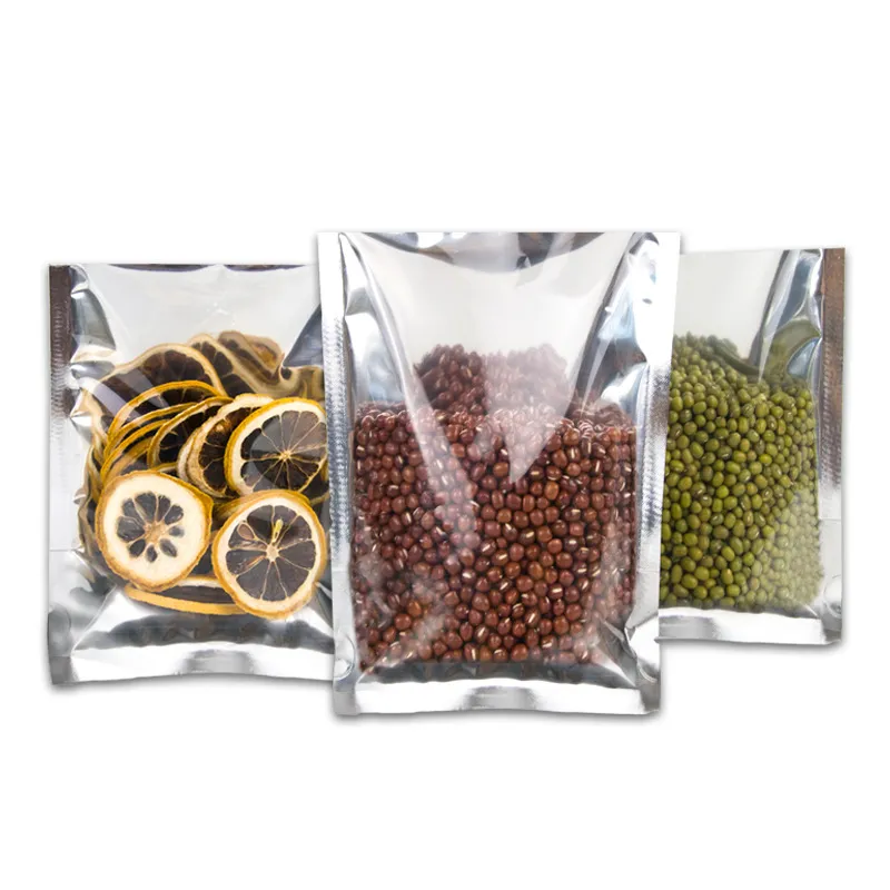 Bolsa de embalaje de té de acordeón con revestimiento de aluminio, grado alimenticio