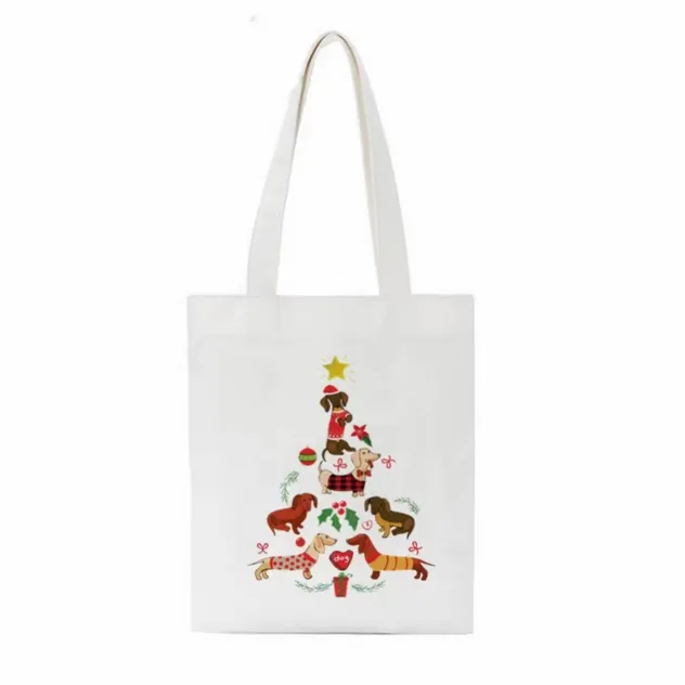 Bolsa de lona personalizada impresa a todo color con tu propio logo
