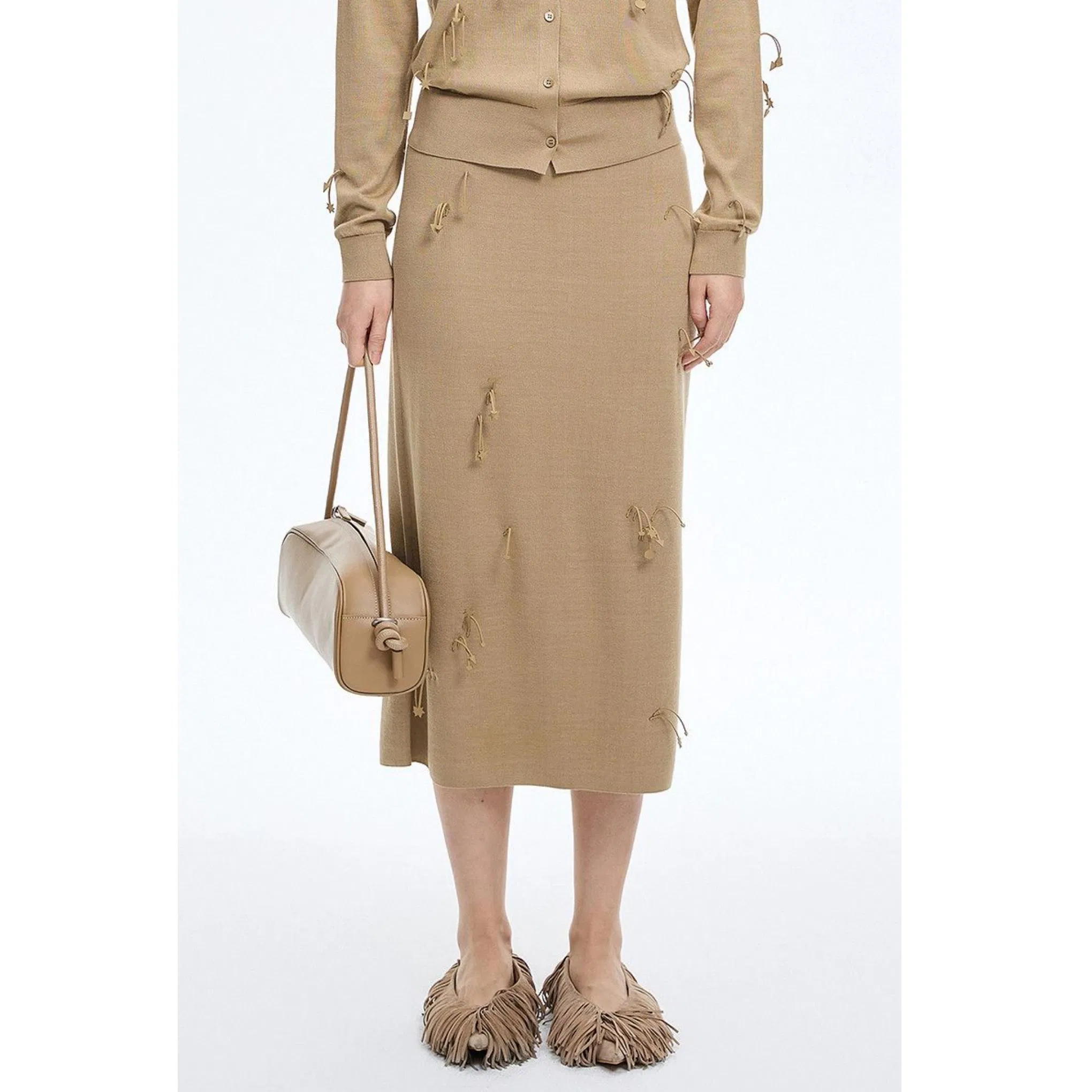 Bolsos de mujer de lujo de alta calidad al por mayor, diseño de lazo en un solo hombro, bolso baguette de cuero para damas