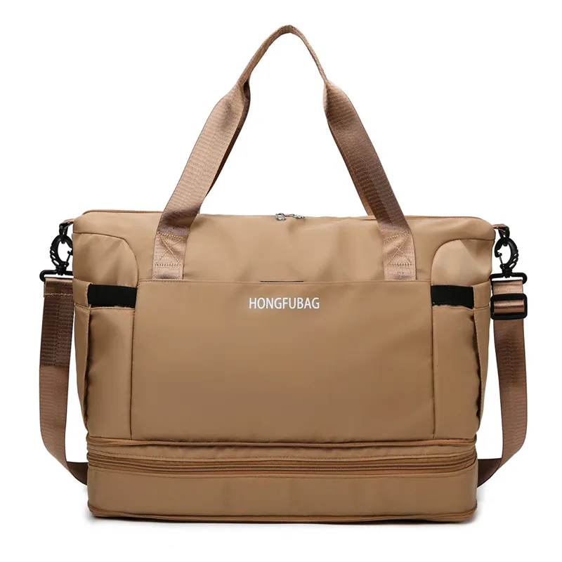 Bolsa de deporte para mujeres y hombres, bolsa de viaje de fin de semana