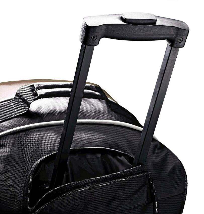 Bolsa de mano personalizada extra grande para llevar en la noche, impermeable, de lona, con tres pliegues, bolsa de viaje tipo trolley para deporte, gimnasio y fin de semana