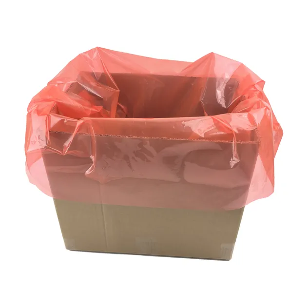Bolsa de forro para empaquetado a granel de materiales alimentarios en barril de hierro altamente transparente 500lb