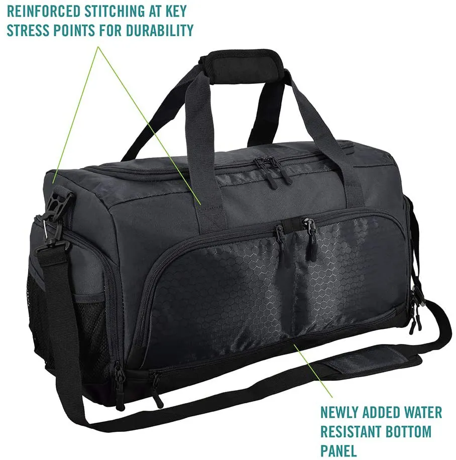 Bolsa de viaje de fin de semana de baile, resistente al agua, de gran capacidad y duradera