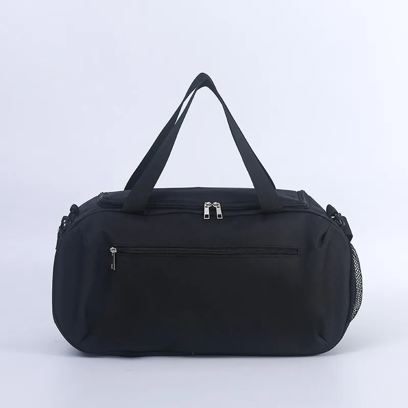 Gran bolsa de gimnasio con compartimento para zapatos, adecuada para viajes en avión, deportes de fin de semana, entrenamiento, pernoctaciones, mochilas promocionales