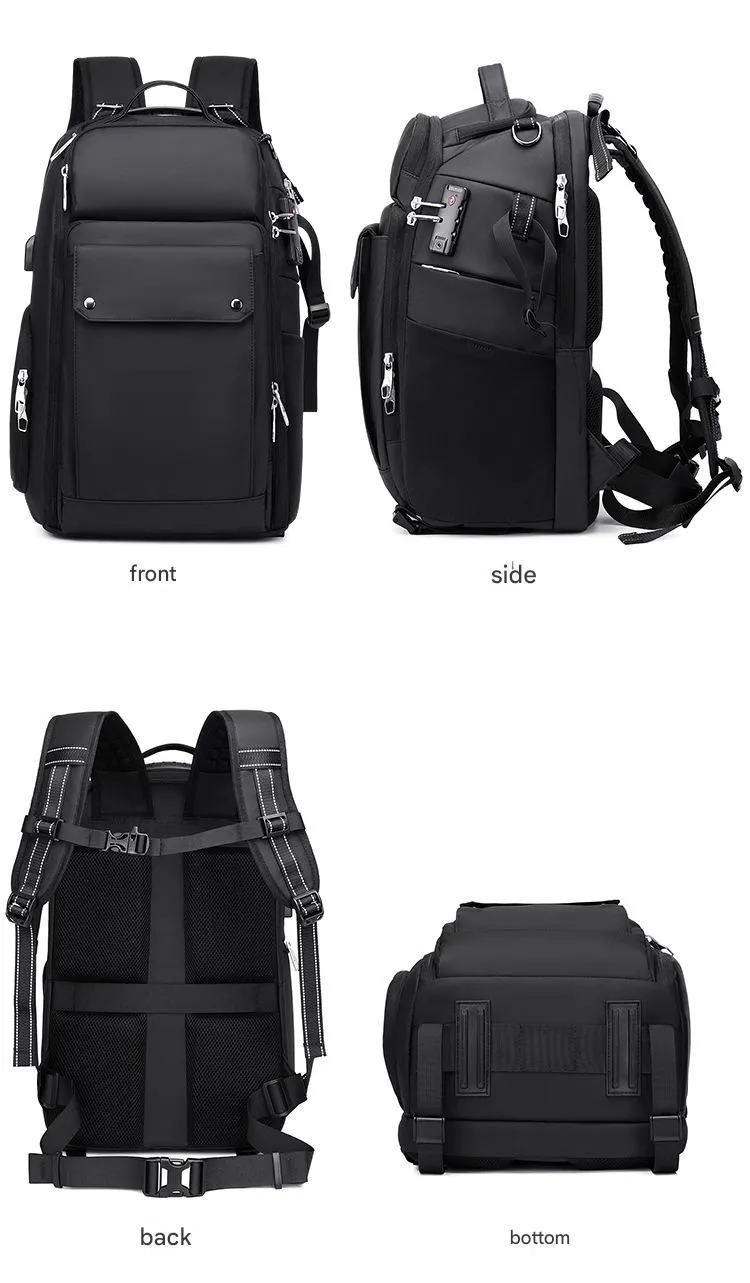 Bolsa de fotografía pequeña personalizada para exteriores, mochila de viaje de ocio de tela Oxford