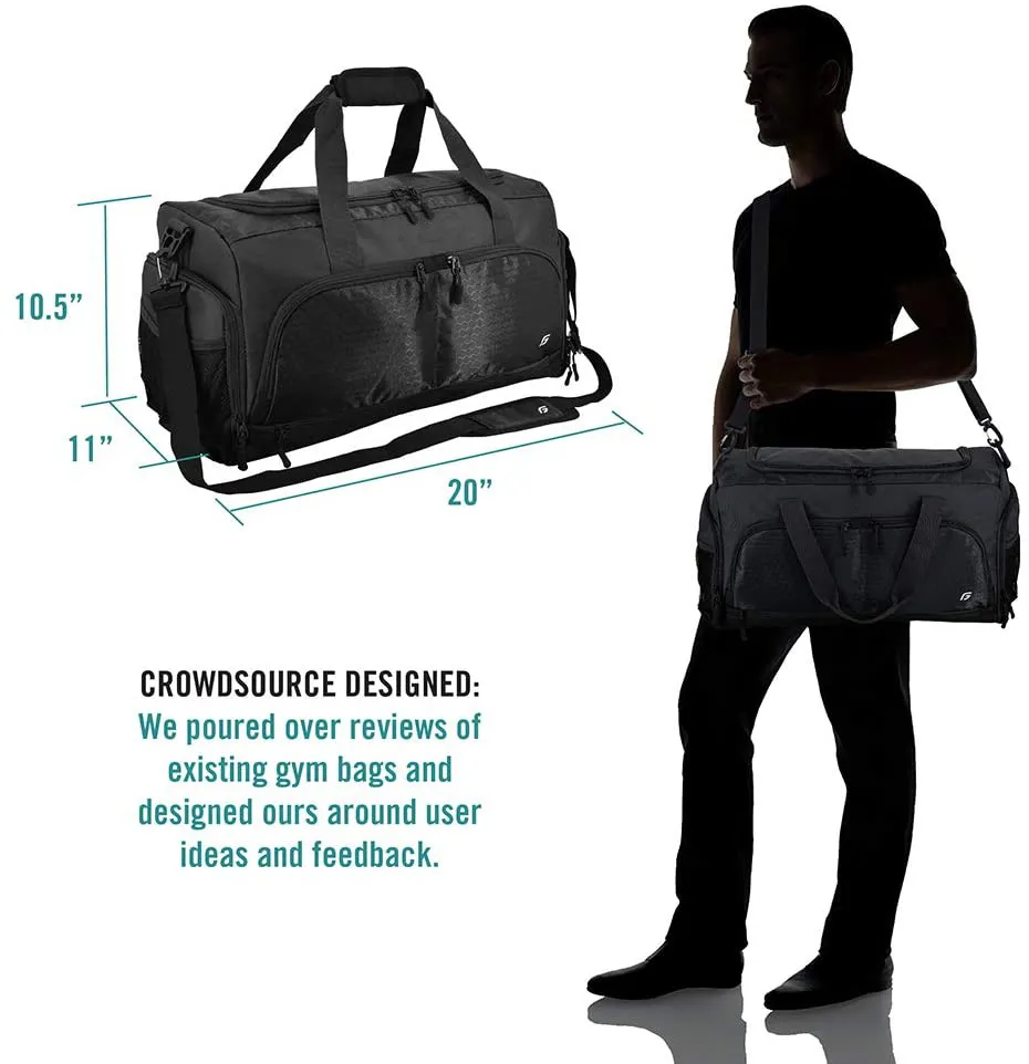 Bolsa de viaje de fin de semana de baile, resistente al agua, de gran capacidad y duradera