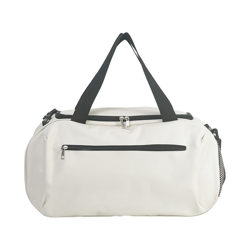 Gran bolsa de gimnasio con compartimento para zapatos, adecuada para viajes en avión, deportes de fin de semana, entrenamiento, pernoctaciones, mochilas promocionales
