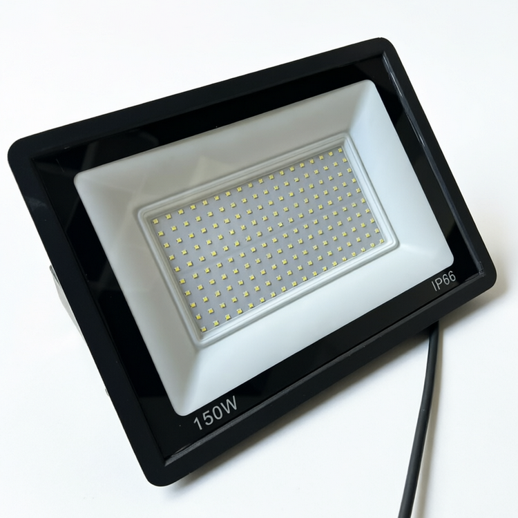 Heavy-Duty Aluminum Led Flood Light 150 Watt Good Price SMD Current Design High Bright IP65 Waterproof Public Square Lighting