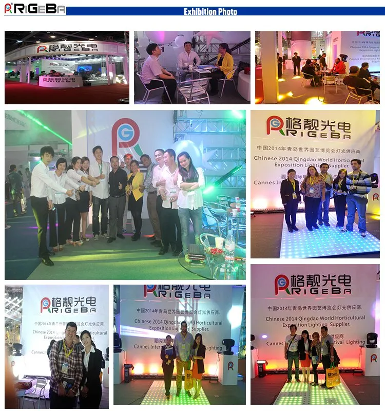 Stage Lighting Exhibition Showcase