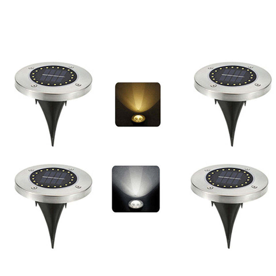 Waterproof In-Ground Landscape Pathway Yard Led Underground Waterproof Decoration Solar Light